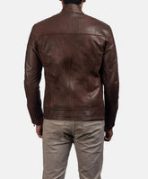The Ironwood Line Men’s Leather Jacket